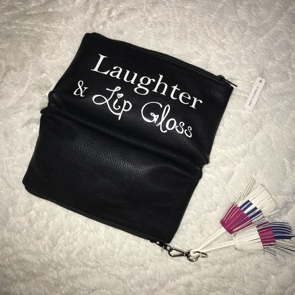 Laughter and lipgloss cosmetic bag / wallet 👝 - Picture 9 of 10